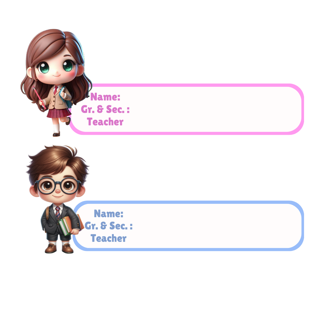 CHIBI SUBJECT STICKER