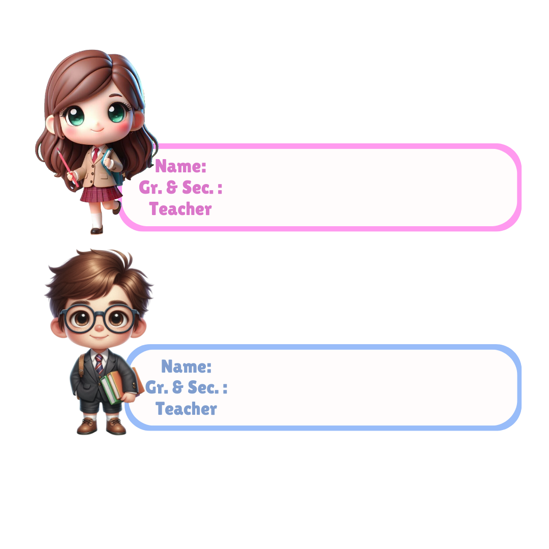 CHIBI SUBJECT STICKER