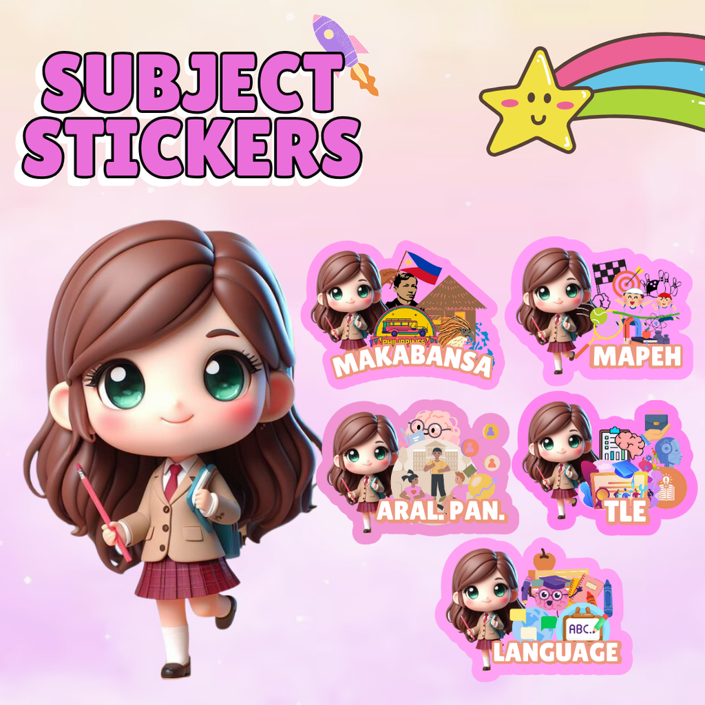 CHIBI SUBJECT STICKER