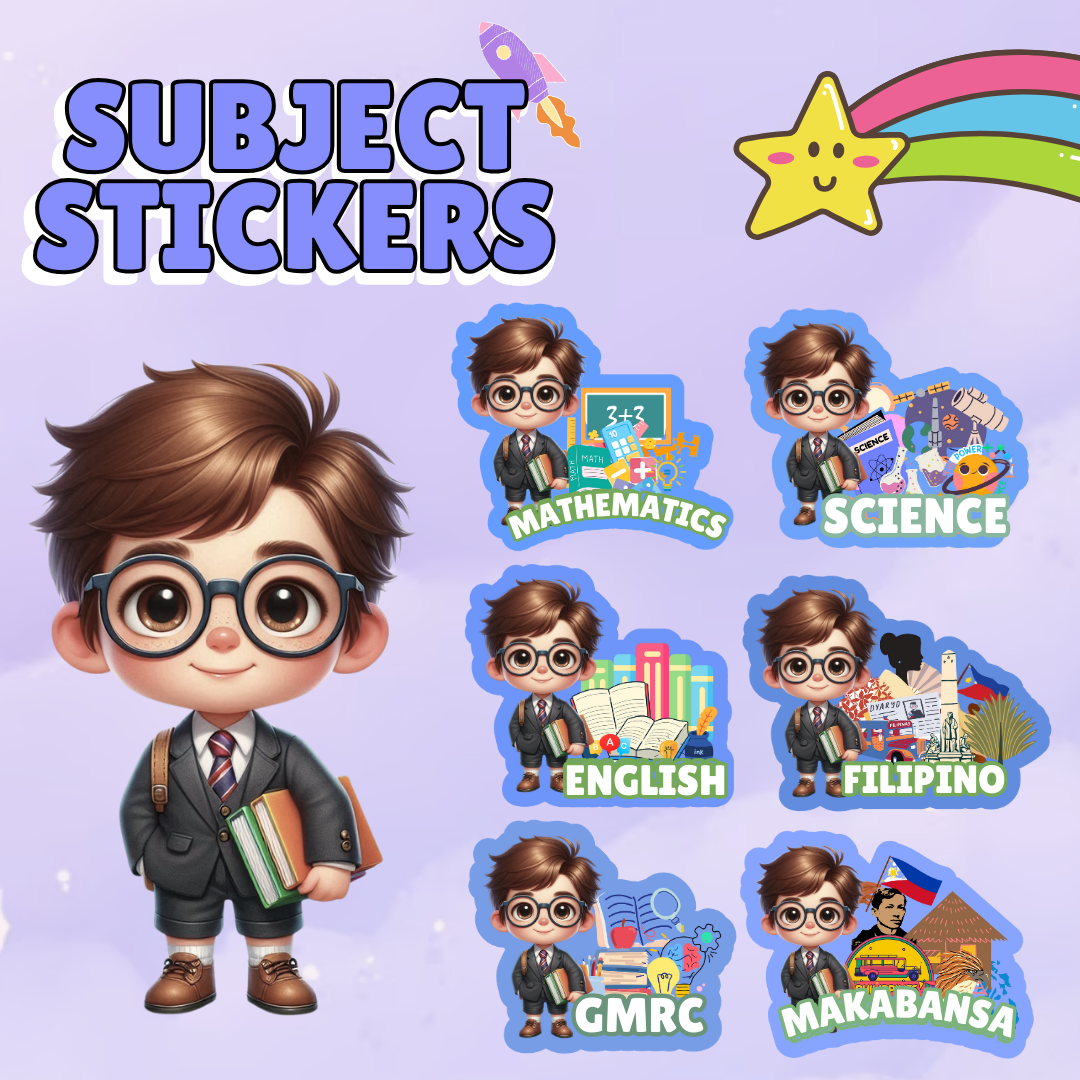 CHIBI SUBJECT STICKER