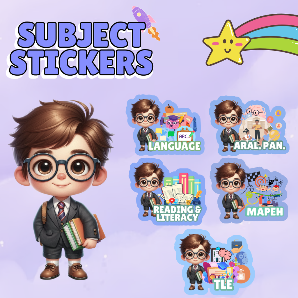 CHIBI SUBJECT STICKER