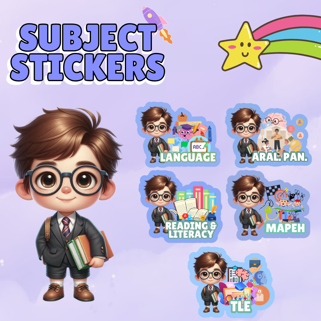 CHIBI SUBJECT STICKER